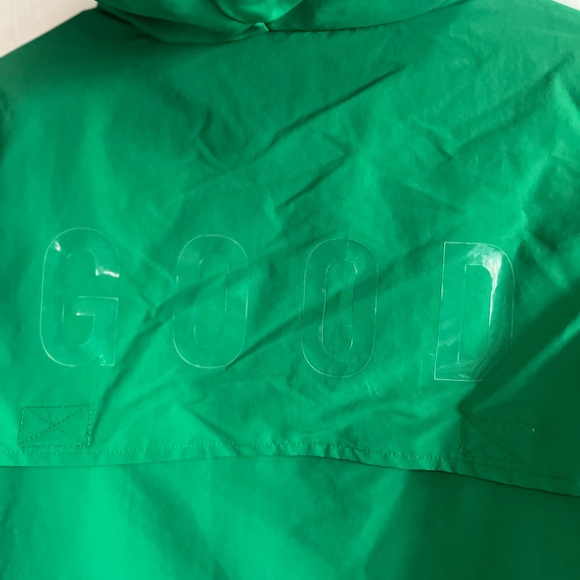 Good Good Golf Women's The Bay Windbreaker Jacket Kelly Green Size L - Picture 13 of 16